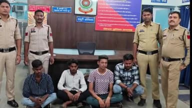 उदयपुर धरमजयगढ़: चिराईपानी के पास हथियार लहरा रहे चार युवकों को गिरफ्तार किया गया, धारदार चाकू और मोटरसाइकिल जब्त