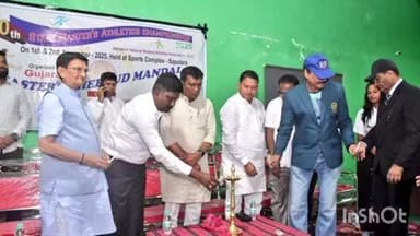 ડાંગ જિલ્લાના પ્રભારીના અધ્યક્ષ સ્થાને સાપુતારા સ્પોર્ટ કોમ્પ્લેક્સ ખાતે એથ્લેટિક્સ સ્પધૉ યોજાઈ