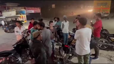 गदरपुर: दिनेशपुर में पानी मिला पेट्रोल देने पर युवाओं ने पेट्रोल पंप पर जमकर किया हंगामा