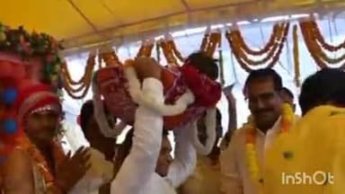 हरसूद: ग्राम बोरीसराय में श्रीमद् भागवत कथा के चौथे दिन मांधाता विधायक ने लिया कथा श्रवण का लाभ