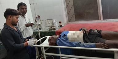 हुसैनाबाद: चौवा चट्टान के पास बोलेरो का कहर, बाइक सवार समेत दो घायल, चालक फरार, घायल मेदिनी नगर रेफर