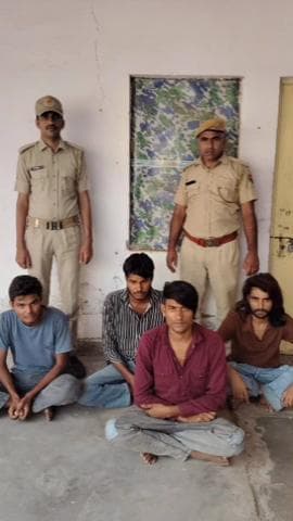 पहाड़ी: गोपालगढ़ पुलिस ने चार साइबर ठगों का न्यायालय से लिया रिमांड, पूछताछ जारी