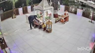 સાયલા: સાયલાના થોરિયાળી ગામમાં ચાંદીના છત્તર સહિત કિંમતી સામાન ચોરી તસ્કર ફરાર થઈ ગયો જાદરાબાપુની જગ્યામાં ચોરી, CCTV