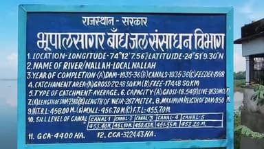 भूपालसागर: भूपालसागर तालाब में संजीवनी जलधारा, बारिश ने क्षेत्र में रबी की उम्मीदें फिर से जगा दीं, मायूस किसानों के चेहरे पर खुशी