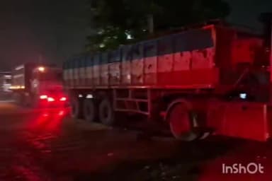 पड़वा: पंडवा में पुलिया धंसने से आवागमन बाधित