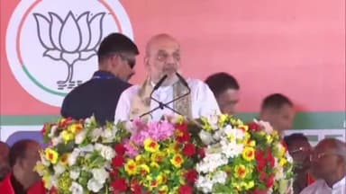 पारू: केंद्रीय गृह मंत्री अमित शाह ने कहा, एनडीए सत्ता में आई तो बिहार बाढ़ से मुक्त होगा