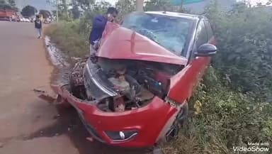 ପଟ୍ଟାଙ୍ଗୀ: ରାଣୀକଣା ଛକରେ କାର ସହ ଟ୍ରକର ମୁଁହମୁଁହି ଧକ୍କାରେ ୩ ଯୁବକ ଗୁରୁତ୍ତର ଆହତ