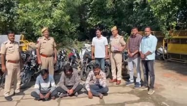 भीलवाड़ा: बाइक चोर गिरोह का खुलासा, भीमगंज थाना पुलिस ने 2 आरोपित और एक खरीदार को किया गिरफ्तार, 15 बाइक बरामद