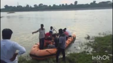 वरोरा: तुराणा घाटवर वर्धा नदीत  पोहताना दोन मुले बुडाली तर दोघांना वाचविण्यात यश