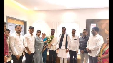 भोकरदन: शेतकऱ्याच्या मुलागा एमपीएससी परीक्षेत उत्तीर्ण,मा.कें. मंत्री रावसाहेब दानवे यांनी केला निवासस्थानी सत्कार