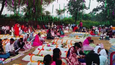 खलारी: खलारी में मसीही परिवारों ने मृतात्माओं की शांति के लिए मनाया कब्र पर्व