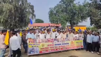 पवई: ओबीसी महासभा सामाजिक न्याय इकाई पन्ना के नेतृत्व में पवई नगर में विशाल रैली निकाली गई