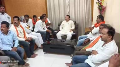 राळेगाव: शहरातील विश्रामगृह येथे खासदार संजय देशमुख यांनी शिवसेना कार्यकर्ते व पदाधिकारी यांचेशी साधला संवाद