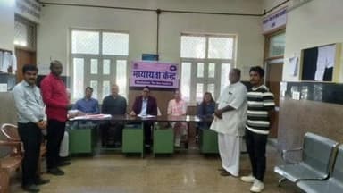 बाड़मेर: बाड़मेर जिला मुख्यालय पर मध्यस्थता अभियान के तहत मीडिएशन कैंप का आयोजन, 13 प्रकरणों में राजीनामा करवाया गया