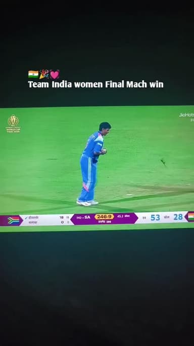 congretulations indian women team 2-11-2025 India vs south africa #india #win #women #indian #cricketers #ckk60