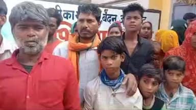 मोहनगढ़: ग्राम पंचायत बनगाय के 32 बंधक मजदूरों को पूर्व विधायक डॉक्टर शिशुपाल यादव ने छुड़ाकर घर पहुंचाया