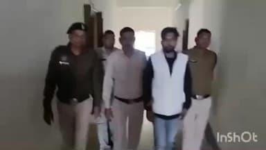 वाड्रफनगर: इंस्टाग्राम से शुरू हुई कहानी, चाकू लहराकर धमकाने वाला युवक गिरफ्तार