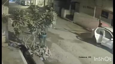 शिव कॉलोनी में कार सवार युवकों ने की अंधाधुंध फायरिंग, सीसीटीवी फुटेज आया सामने