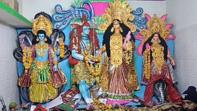 राजनगर : गांव छेलकानी में तीन दिवसीय अन्नपूर्णा पूजा श्रद्धा एवं भक्ति के साथ आज हुआ समापन।