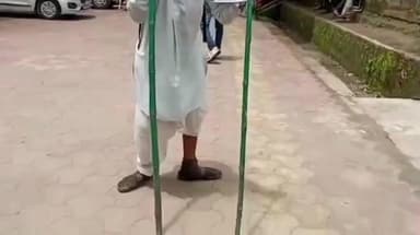 नरसिंहपुर: खिरिया में सनकी पिता से परेशान बेटे ने बताई आपबीती, करते हैं झूठी शिकायत