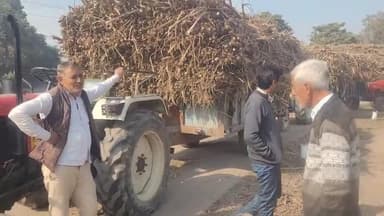 लक्सर: किसानों ने सरकार द्वारा बढ़ाए गए गन्ना मूल्य 405 रुपये कुंतल को बताया काम