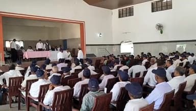 ಮಡಿಕೇರಿ: ನಗರದಲ್ಲಿ ಕೊಡಗು ಜಿಲ್ಲೆ ಅರೆಸೇನಾಪಡೆ ನಿವೃತ್ತ ಯೋಧರ ಒಕ್ಕೂಟದ ವಾರ್ಷಿಕ ಮಹಾ ಸಭೆ ನಡೆಯಿತು