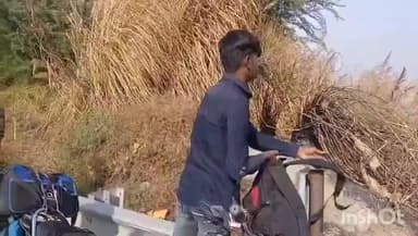 गभाना: हाईवे पर दौरऊ नहर के पास बाइक सवारों को बाइक ने मारी टक्कर, दो युवक घायल हुए