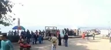 चांडिल: चांडिल डैम में पर्यटकों की भीड़, रविवार को पर्यटकों ने नौका विहार का आनंद लिया
