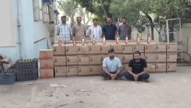 ઘોઘા: ઘોઘા રોરો ફેરી રોડ ઉપરથી 40 લાખ 64 હજાર નો ઇંગલિશ દારૂનો મસ મોટો જથ્થો ભાવનગર પેરોલ ફલો સ્કવોર્ડની ટીમે ઝડપી લીધો