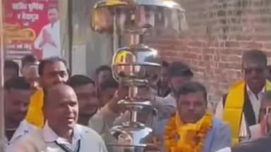 रामपुर मनिहारन: घाठेड़ा पिलखनी में ब्लॉक प्रमुख प्रतिनिधि विजय पाल सिंह ने गुरु रविदास मंदिर में किया कलश ध्वजारोहण