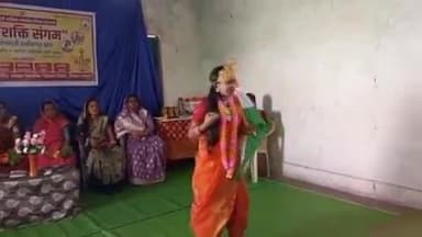 तिल्दा: सरस्वती शिशु मंदिर तिल्दा द्वारा टंडवा में आयोजित किया गया सप्तशक्ति संगम कार्यक्रम