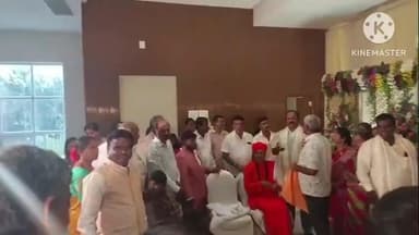 ಶಿಡ್ಲಘಟ್ಟ: ಹೊಸಕೋಟೆ: ಯಾದವ ಸಮುದಾಯಭವನ ಉದ್ಘಾಟನಾ ಸಮಾರಂಭದಲ್ಲಿ ಕಾಂಗ್ರೆಸ್ ಮುಖಂಡ ಪುಟ್ಟು ಆಂಜಿನಪ್ಪ ಭಾಗಿ