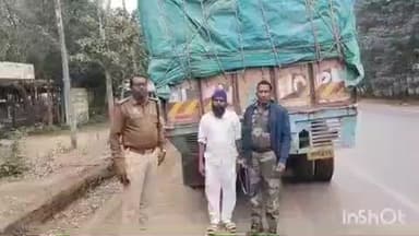 भानपुरी पुलिस ने किसान के मक्का धोखाधड़ी कर बिक्री के लिए जा रहे ट्रक चालक को किया गिरफ्तार, 33 टन मक्का किया ज़ब्त