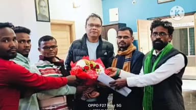 बरकट्ठा: भारत जकात मांझी परगना महाल के सदस्यों ने कल्याण मंत्री से योजनाओं की बकाया राशि की मांग की