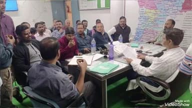 मधुपुर: मधुपुर अनुमंडलीय अस्पताल में टीबी फोरम के गठन को लेकर हुई बैठक