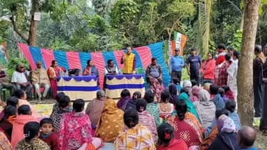 বজবজ ২: বজবজ চক মানিক অঞ্চলের সকল নেতৃত্বদের নিয়ে আলোচনা সভা করলেন পঞ্চায়েত সমিতির সভাপতি।