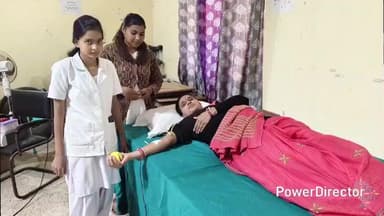 सारवां: सारवां प्रखंड मुख्यालय में स्वैच्छिक रक्तदान शिविर का आयोजन, अधिकारियों व कर्मियों ने किया रक्तदान