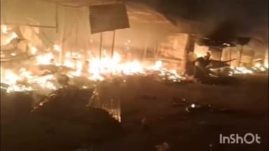 చొప్పదండి: కొండగట్టులో భారీ అగ్ని ప్రమాదం, బాధితులను పరామర్శించిన స్థానిక ఎమ్మెల్యే మేడిపల్లి సత్యం.