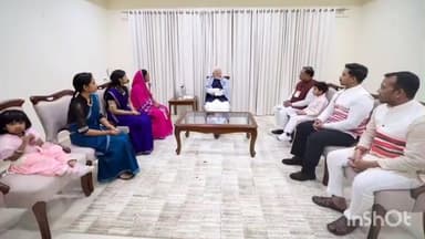 रायपुर: PM मोदी से परिवार सहित मिले CM साय, कौन से पल को बताया जीवन भर यादगार, देखें