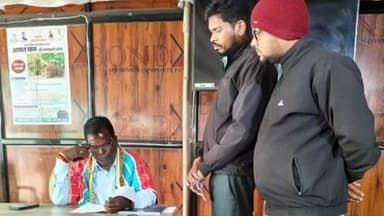 भैयाथान: जेडीएस कर्मचारियों की मांगों को लेकर विधायक भूलन सिंह को सौंपा गया ज्ञापन, बोले- समाधान नहीं हुआ तो होगा आंदोलन