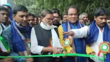 হরিশ্চন্দ্রপুর ২: উত্তরবঙ্গ উন্নয়ন দপ্তরের বরাদ্দে জালালপুরে রাস্তার কাজের আনুষ্ঠানিক শিল্যানাস