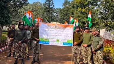 जगन्नाथपुर: सरकारी संपत्ति की सुरक्षा को लेकर CRPF की जागरूकता रैली, साइकिल मार्च से नागरिकों को दिया संदेश