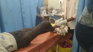 काको: लोचना चक के पास साइकिल सवार बालक को बचाने में बाइक सवार घायल