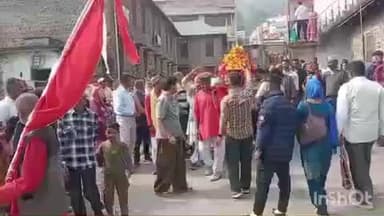 ददाहू: अंतर्राष्ट्रीय श्री रेणुका जी मेले में भगवान परशुराम को भी दुकानदार ने रास्ता नहीं दिया सड़क बनेंगे (44 )फुट