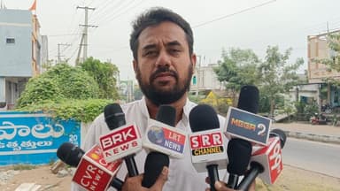 ఓ వైపు టెంపుల్..మరోవైపు పట్టణం అభివృద్ధి:సయ్యద్ సాబీర్