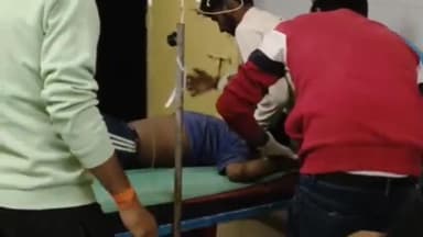 अलीगंज: अलीगंज सराय रोड पर सड़क हादसे में बहन की शादी का सामान लेकर लौटते समय बाइक सवार भाई और चाचा घायल