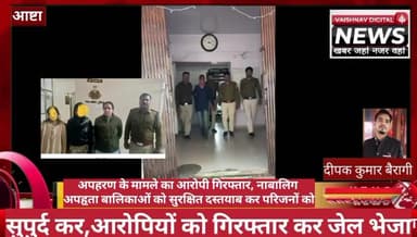 अपहरण के मामले का आरोपी गिरफ्तार, नाबालिग अपहृता बालिकाओं को सुरक्षित दस्तयाब कर परिजनों को सुपुर्द कर,आरोपियों को गिरफ्