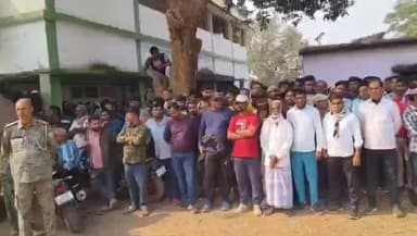 हिरणपुर: प्रखंड क्षेत्र में रोजगार बंद, ग्रामीणों का फूटा गुस्सा क्रशर ठप-भुखमरी से जूझते लोग #pakur #hiranpur #lost #working