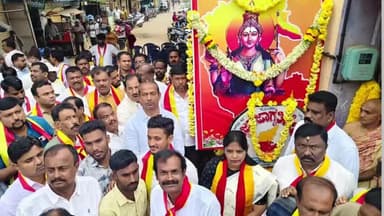 ನೆಲಮಂಗಲ: ಗಡಿ ಭಾಗದಲ್ಲಿ ಕನ್ನಡ ಅಸ್ತಿತ್ವವನ್ನು ಉಳಿಸಲು ಪಣ ಶಾಸಕ ಜಿ.ಕೆ. ವೆಂಕಟರಾಮರೆಡ್ಡಿ