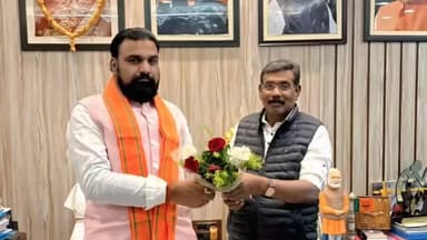 रक्सौल: रक्सौल से नवनिर्वाचित विधायक प्रमोद कुमार सिन्हा ने सूबे के उपमुख्यमंत्री सम्राट चौधरी से की मुलाकात